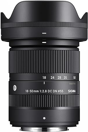 Sigma 18-50mm f/2.8 DC DN Contemporary Lens for FujiFilm X Mount (Black) UAE Version with UAE Warranty Support Sigma 18-50mm f/2.8 DC DN Contemporary Lens for FujiFilm X Mount (Black) UAE Version with UAE Warranty Support